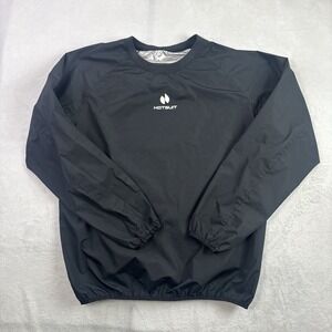 Hotsuit Sauna Suit Black Long Sleeve Pullover Sweatshirt Men's XL